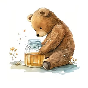 Nažehlovací obrázek medvídek