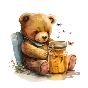 Nažehlovací obrázek medvídek