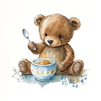 Nažehlovací obrázek medvídek