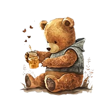 Nažehlovací obrázek medvídek