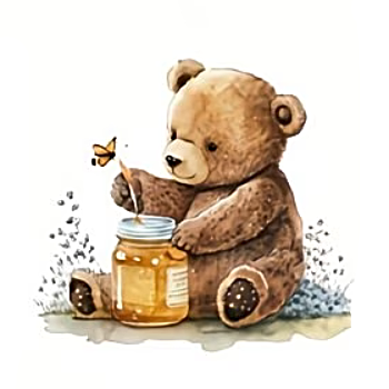 Nažehlovací obrázek medvídek