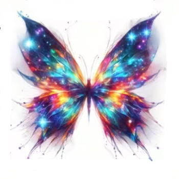 Nažehlovací obrázek motýl