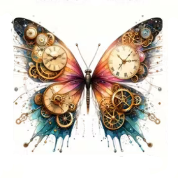 Nažehlovací obrázek motýl