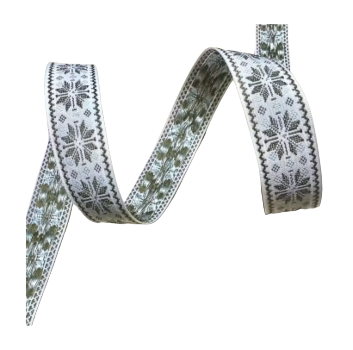 Stuha jacquard