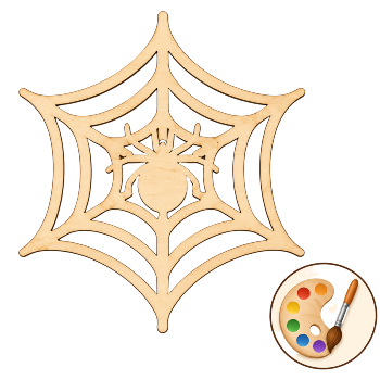 Dřevěná dekorace Halloween